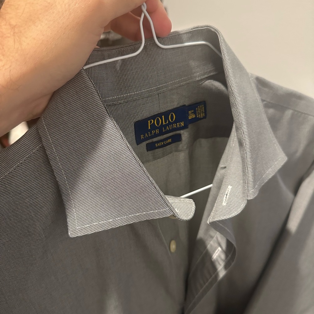 Ralph Lauren Charcoal Button-Down Shirt